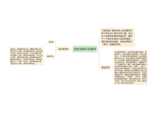 卖炭翁原文及翻译