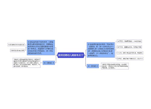 教师招聘幼儿高频考点17