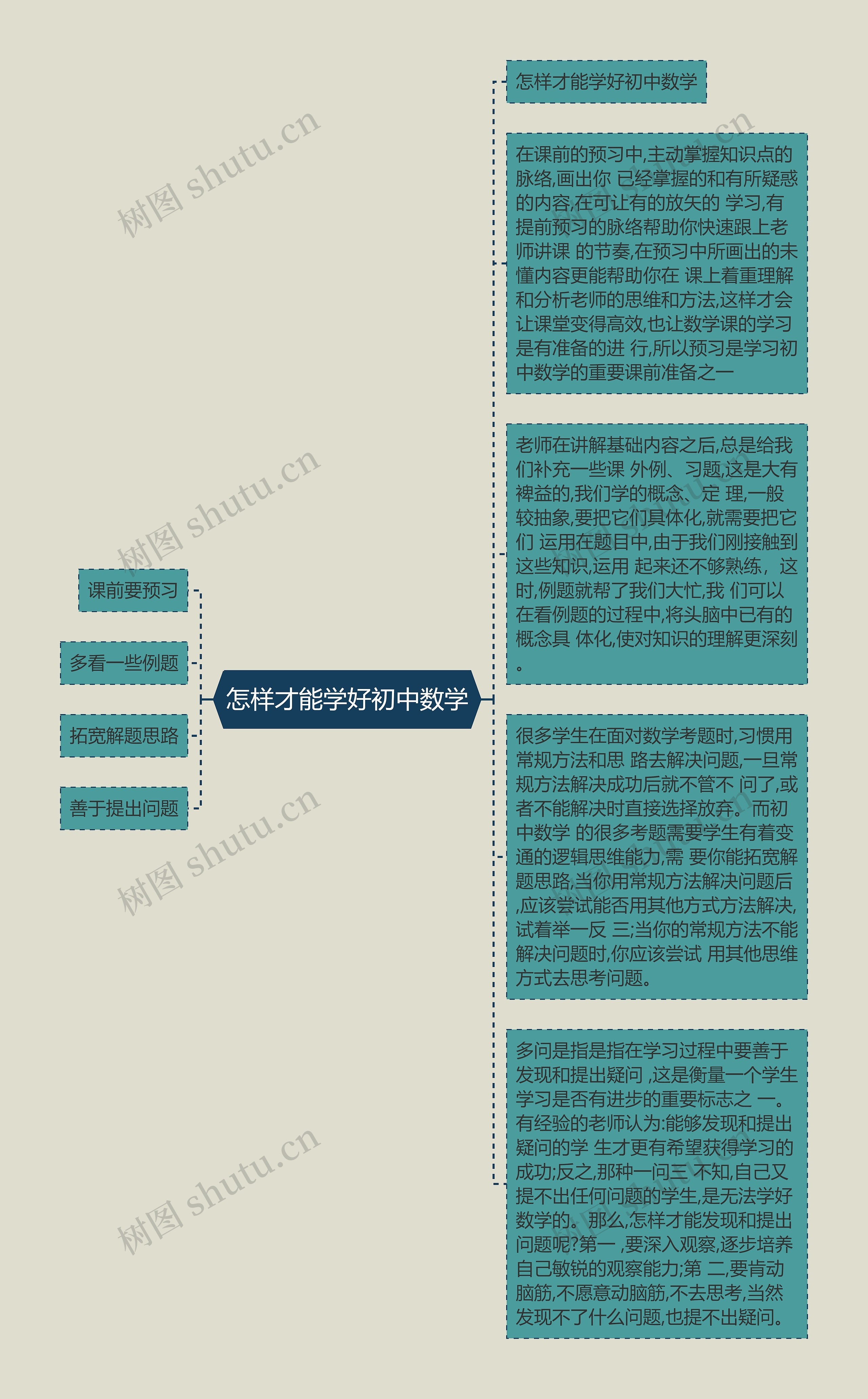 怎样才能学好初中数学