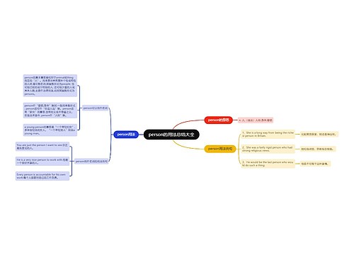 person的用法总结大全