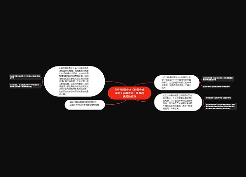 2019初级会计《初级会计实务》高频考点：所得税费用的核算