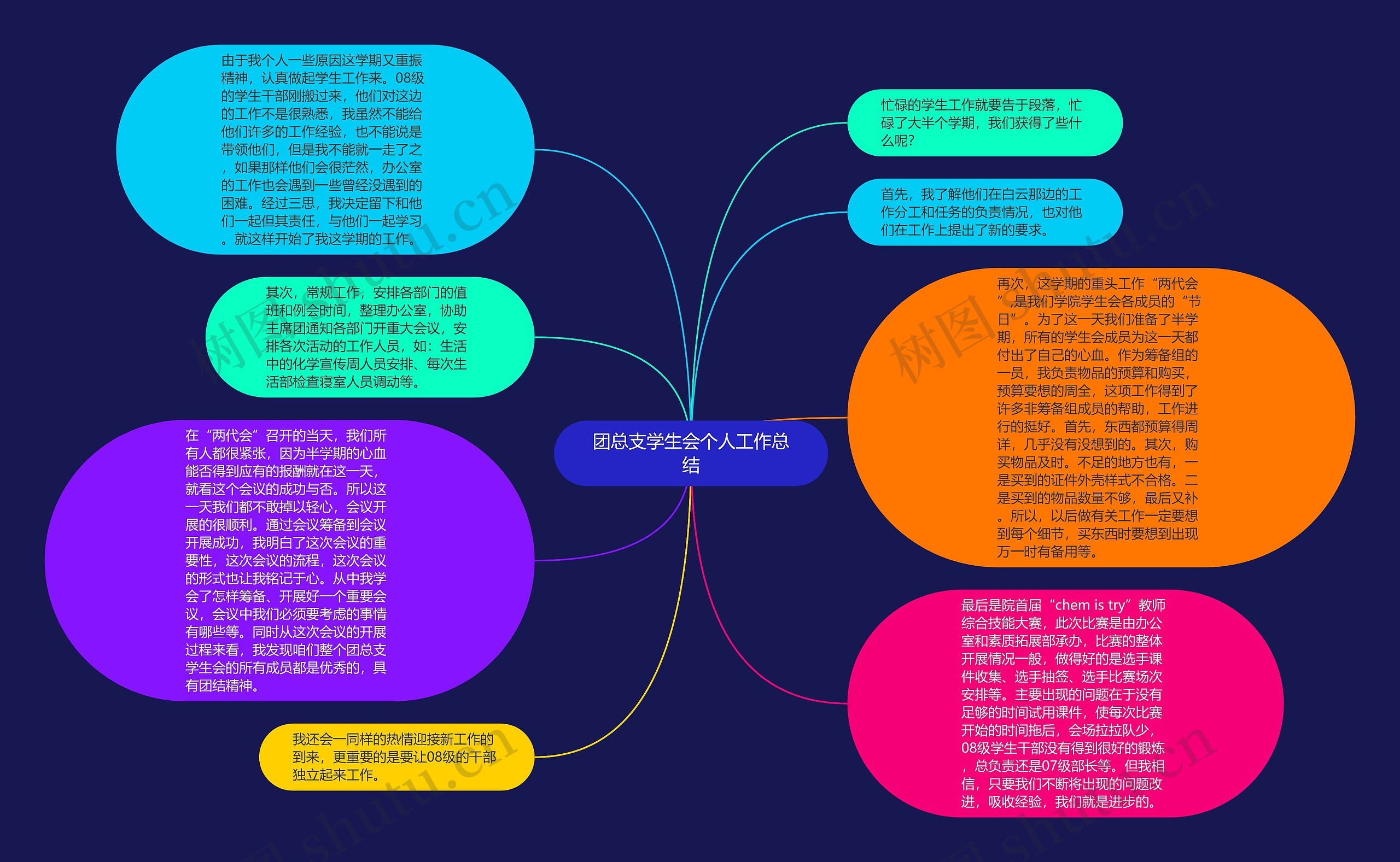 团总支学生会个人工作总结