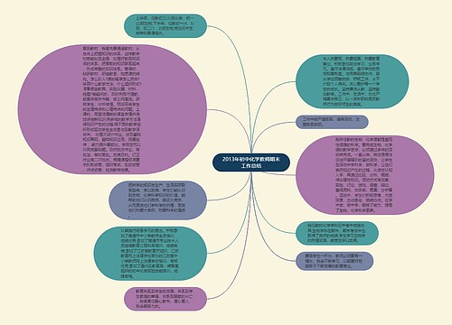 2013年初中化学教师期末工作总结