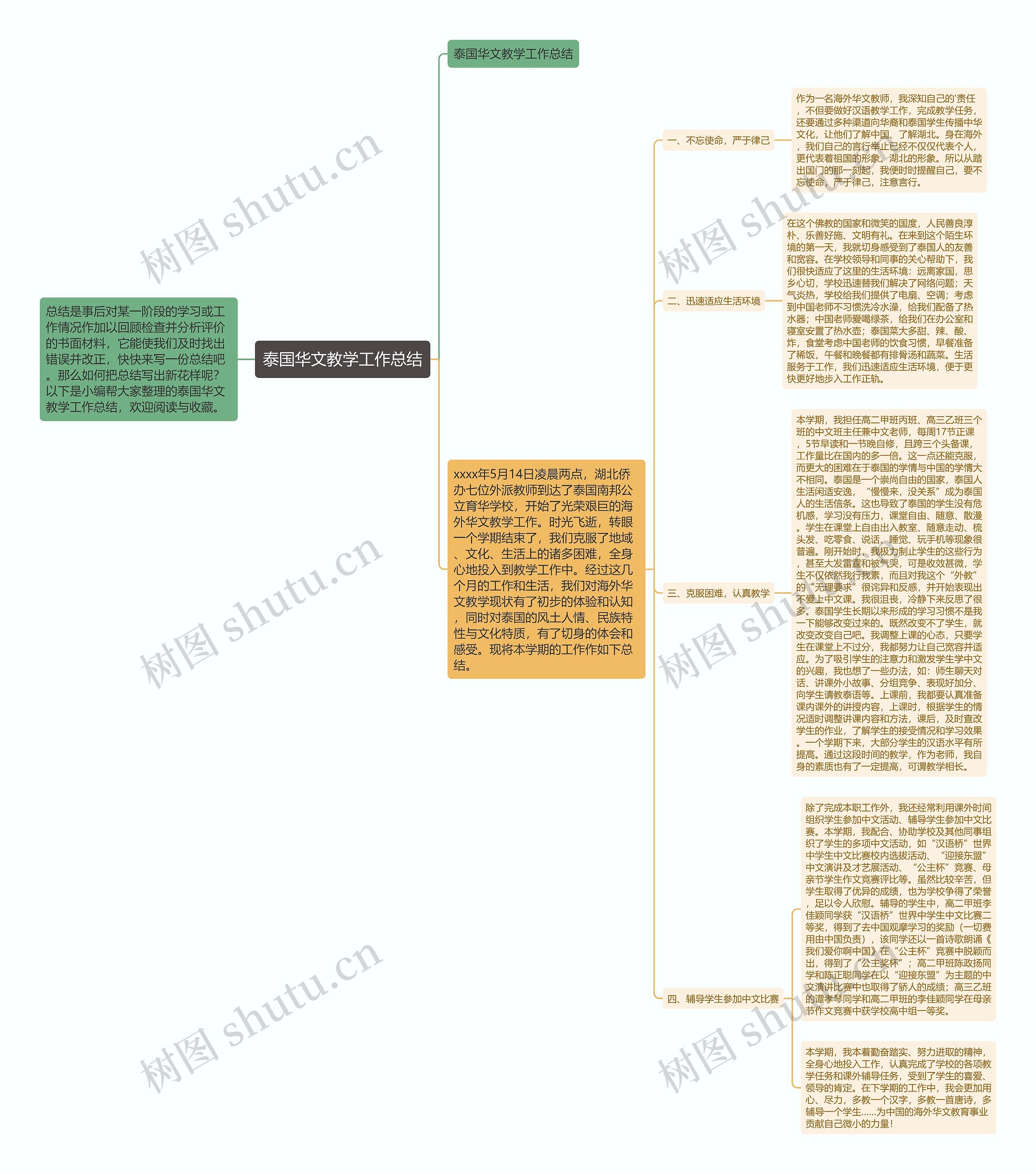 泰国华文教学工作总结