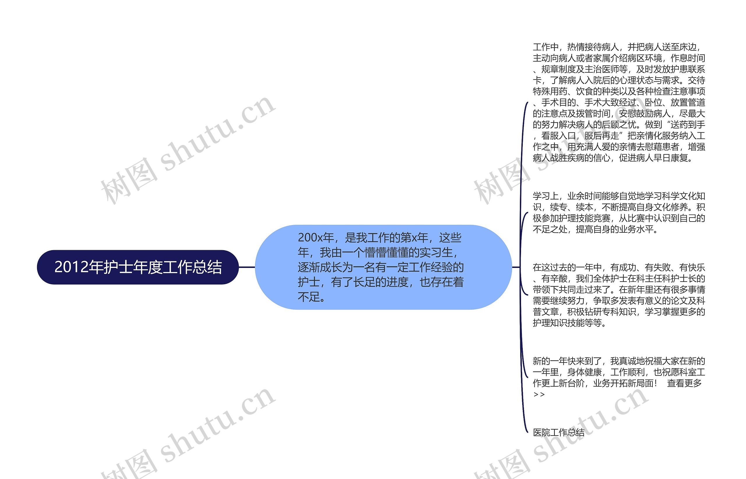 2012年护士年度工作总结