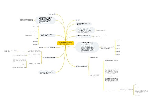 2018下半年教师资格考试数学学科：教学设计思维导图