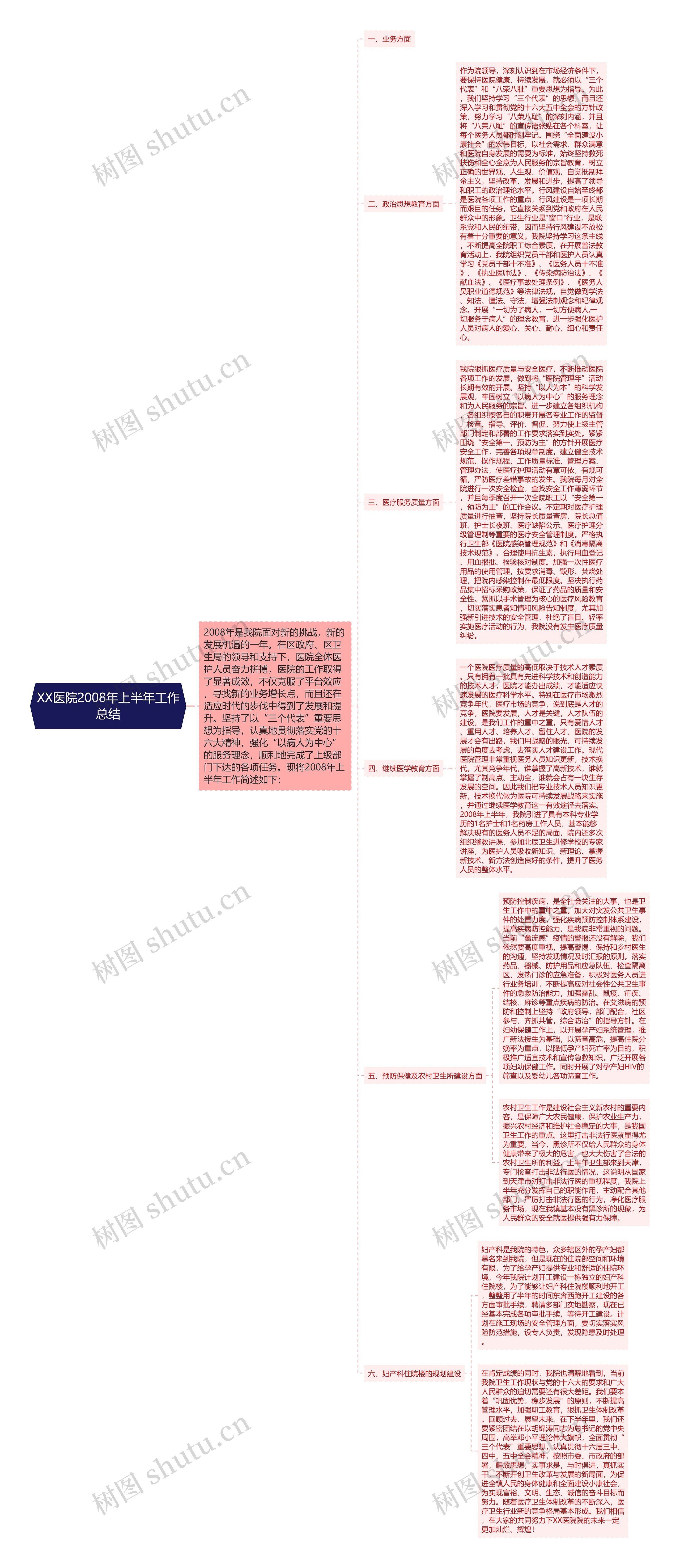 XX医院2008年上半年工作总结