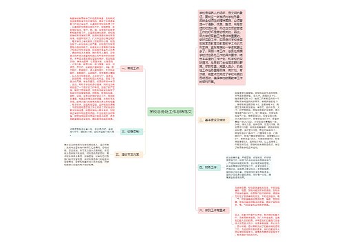 学校总务处工作总结范文