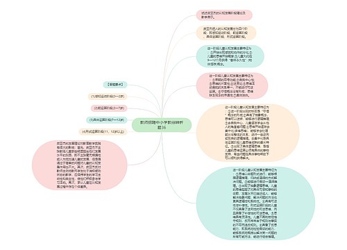 教师招聘中小学教综辨析题36