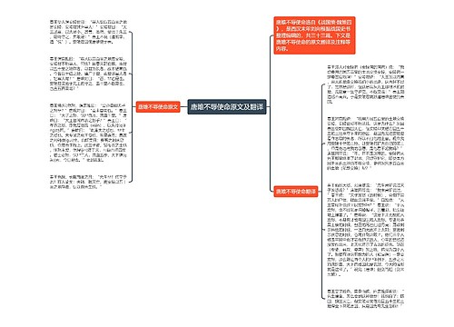 唐雎不辱使命原文及翻译