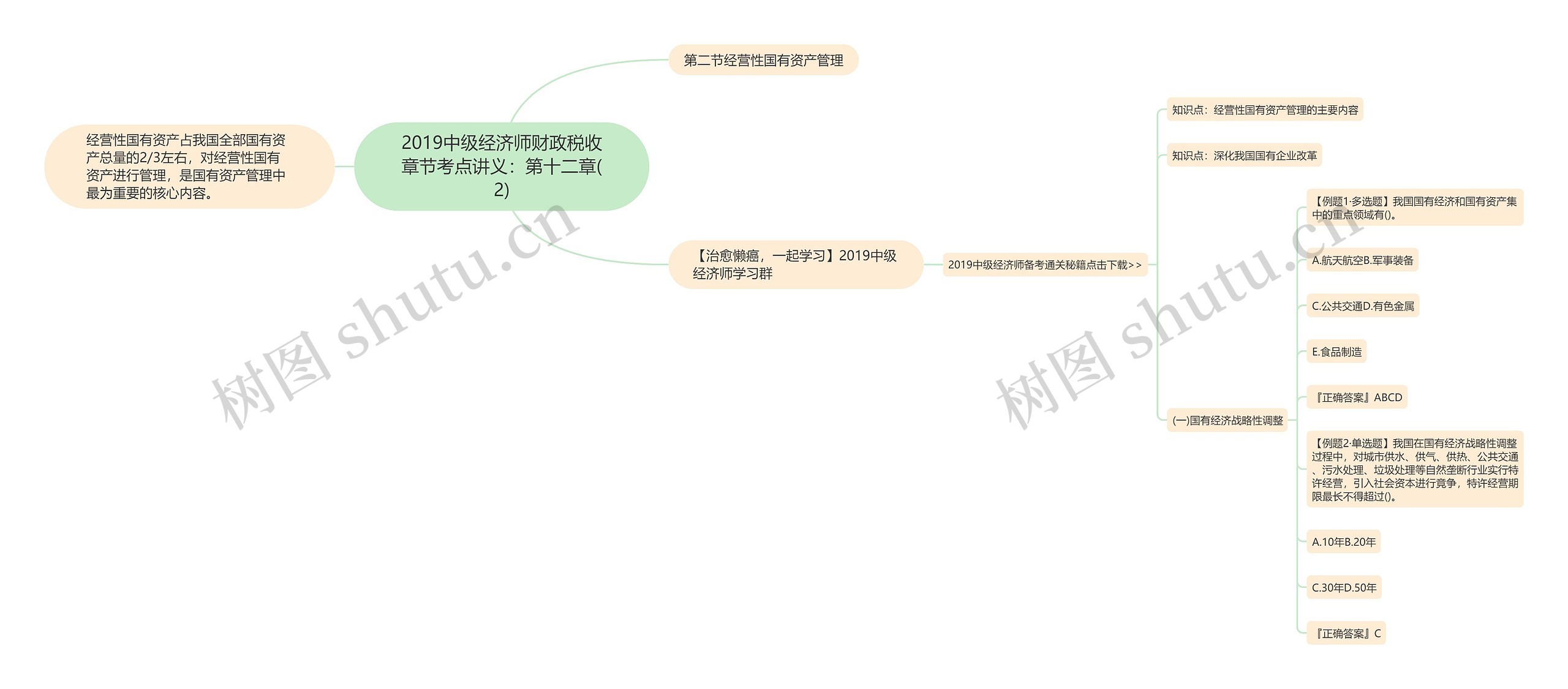 2019中级经济师财政税收章节考点讲义：第十二章(2)