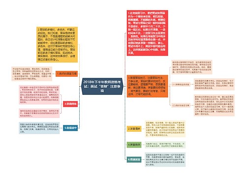 2018年下半年教师资格考试：面试“答辩”注意事项