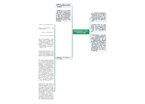 教师招聘笔试语文之写人类作文方法点拨