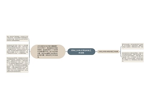 09年上半年大学生村官工作总结
