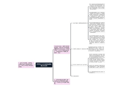 2009年上半年有线电视收费工作总结