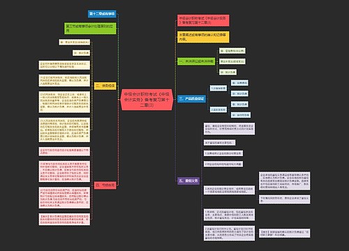 中级会计职称考试《中级会计实务》备考复习第十二章(3)