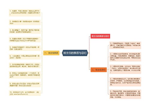 班主任的禁语与忌行