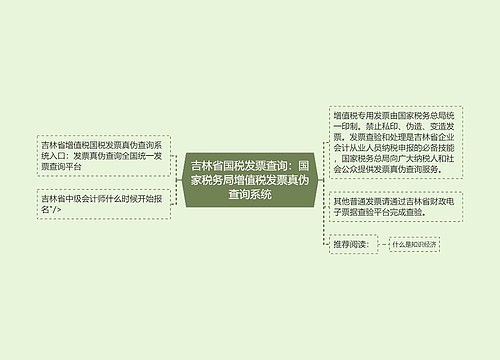 吉林省国税发票查询：国家税务局增值税发票真伪查询系统