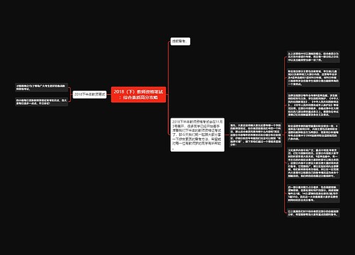 2018（下）教师资格笔试：综合素质高分攻略