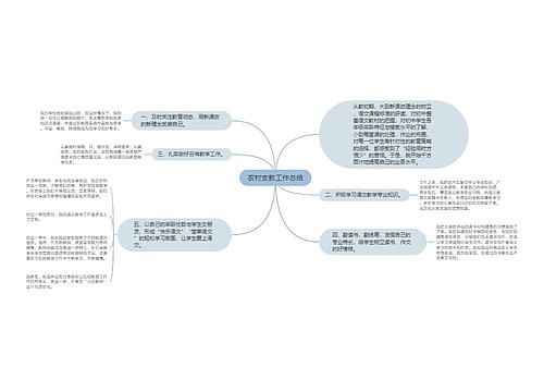 农村支教工作总结