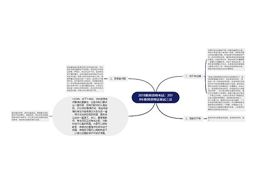 2018教师资格考试：2018年教师资格证面试三忌