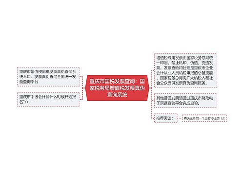 重庆市国税发票查询：国家税务局增值税发票真伪查询系统