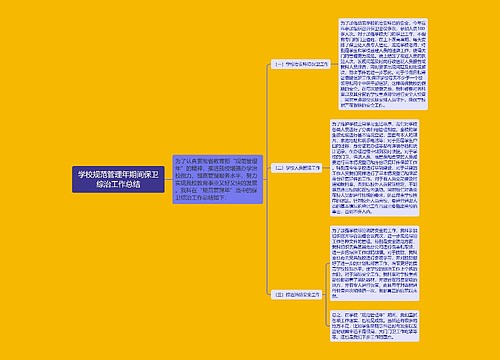 学校规范管理年期间保卫综治工作总结