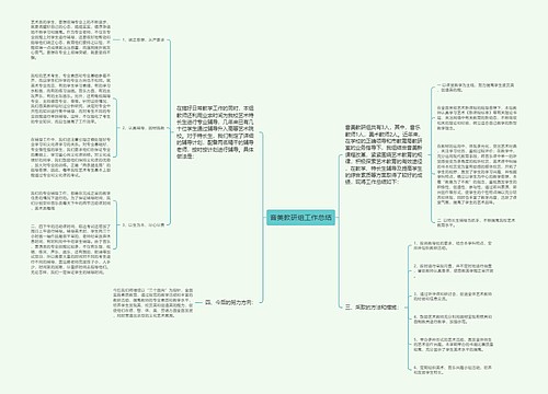 音美教研组工作总结