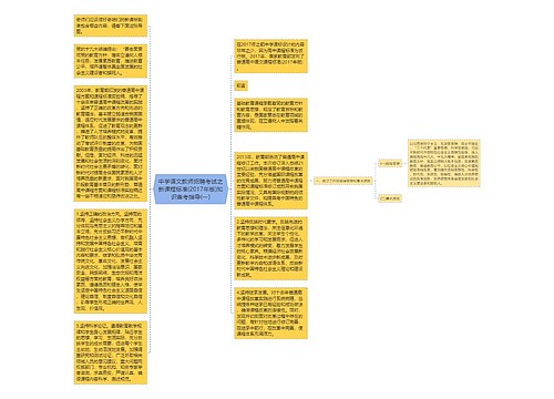 中学语文教师招聘考试之新课程标准(2017年版)知识备考指导(一)