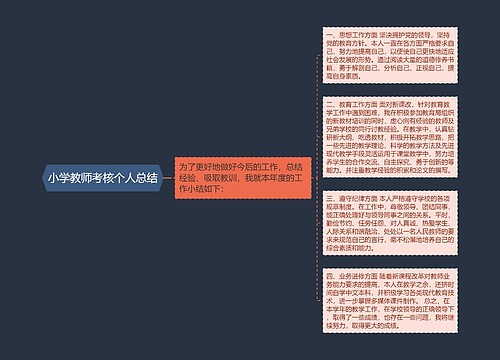 小学教师考核个人总结