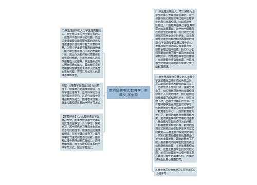 教师招聘考试:教育学：新课改_学生观