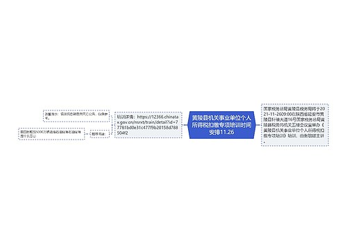 黄陵县机关事业单位个人所得税扣缴专项培训时间安排11.26