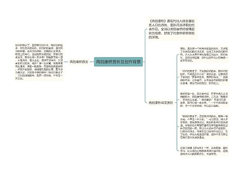 再别康桥赏析及创作背景