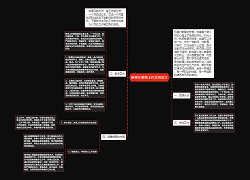 新青年教师工作总结范文