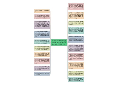 2018下半年教师资格证考试备考：音乐学科知识与教学能力考点归纳（1）