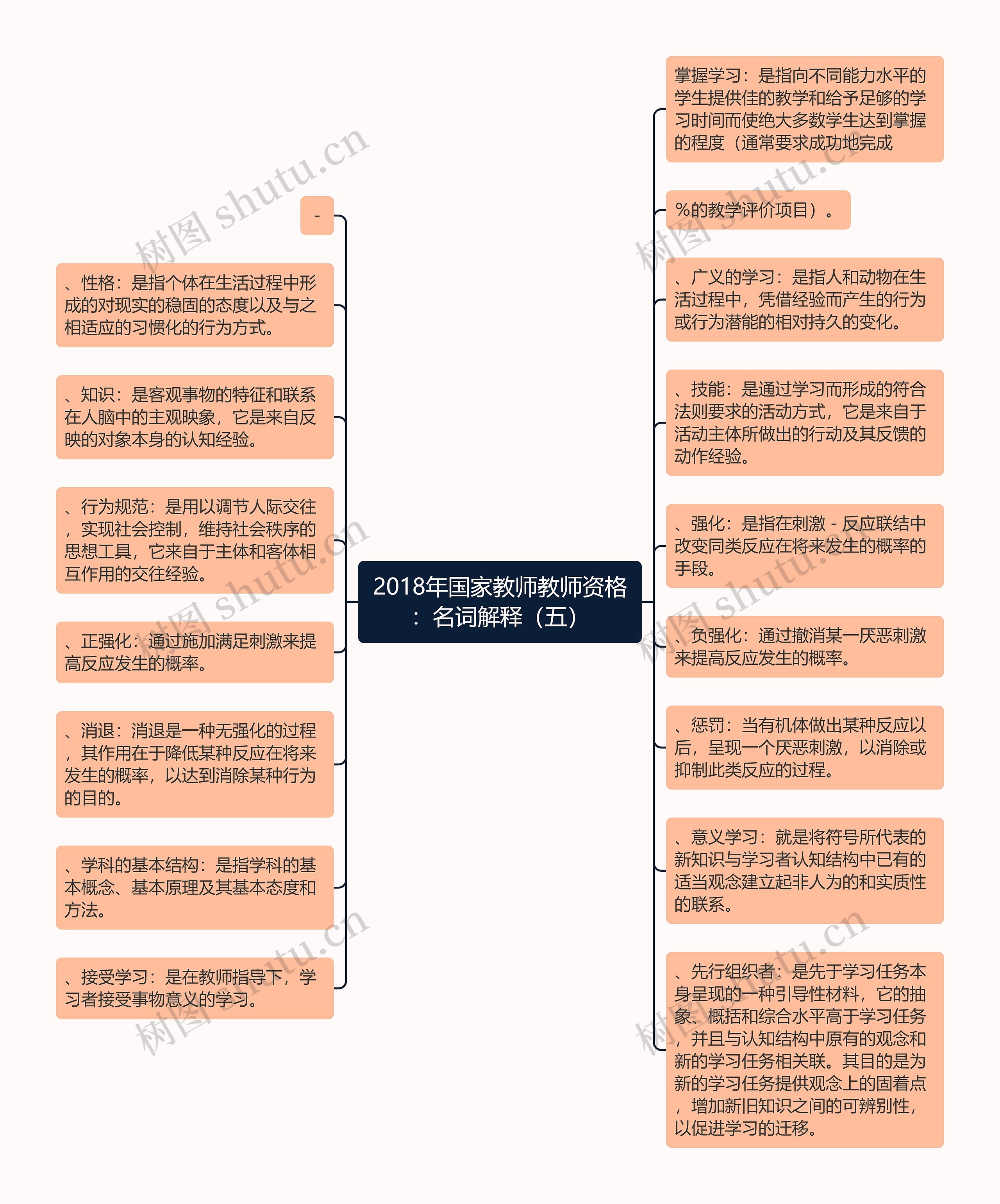 2018年国家教师教师资格：名词解释（五）