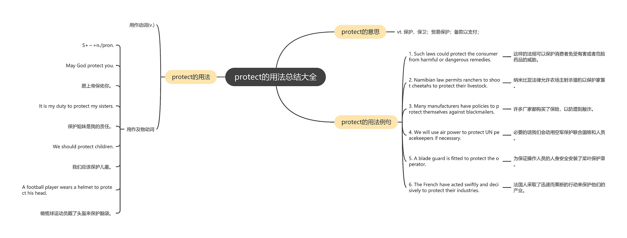 protect的用法总结大全