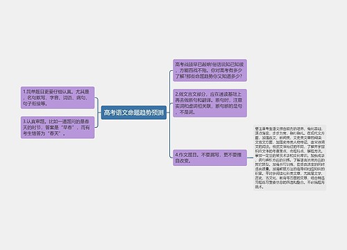 高考语文命题趋势预测