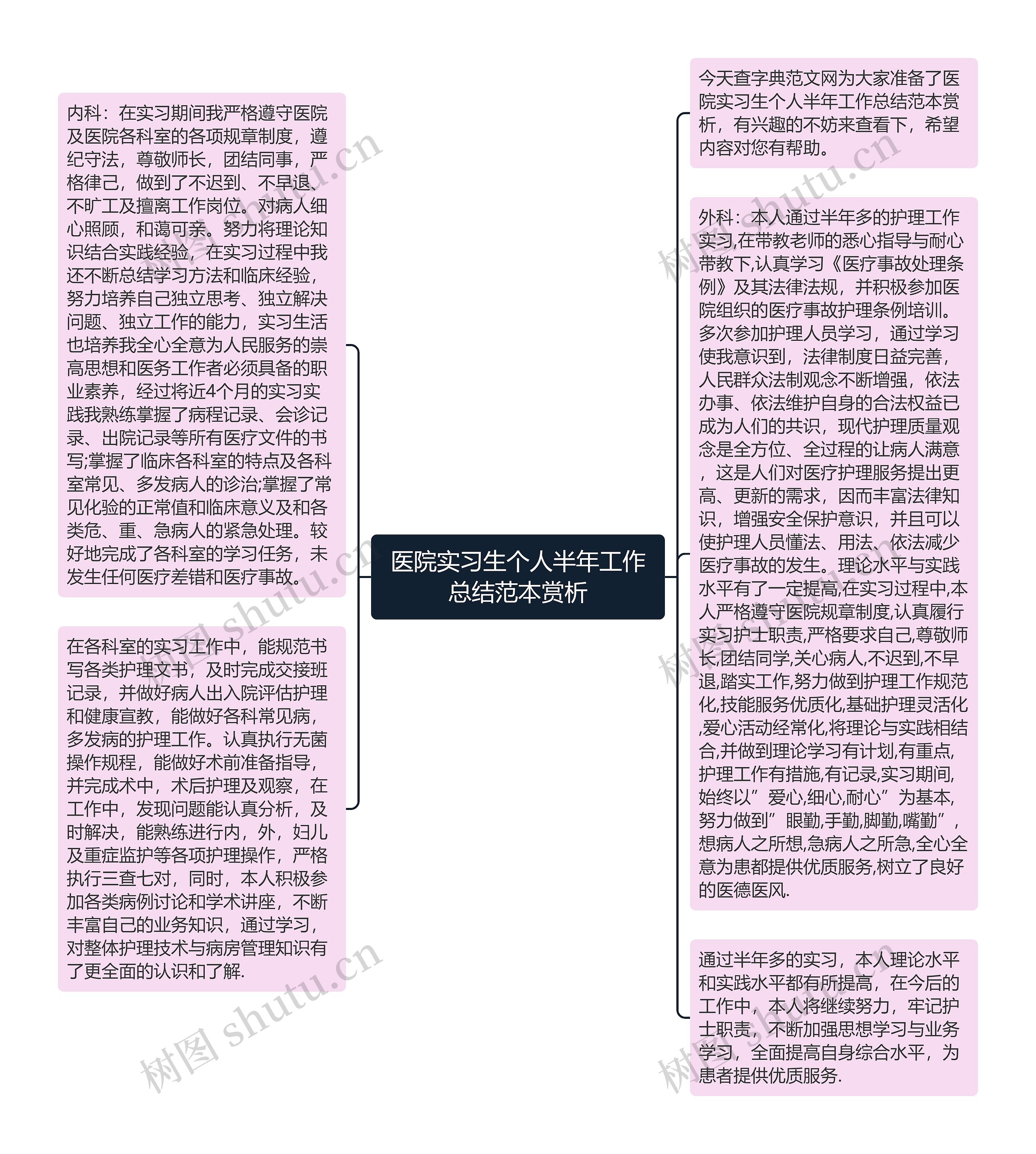 医院实习生个人半年工作总结范本赏析