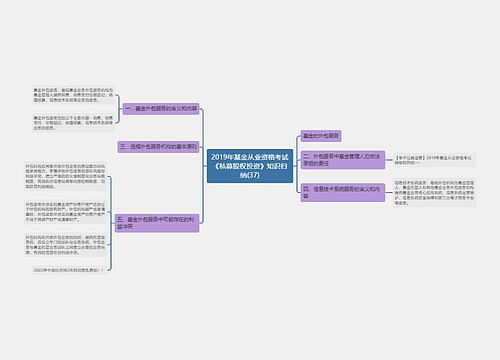 2019年基金从业资格考试《私募股权投资》知识归纳(37)