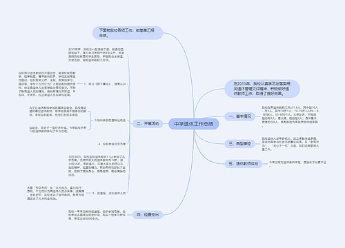 中学退休工作总结