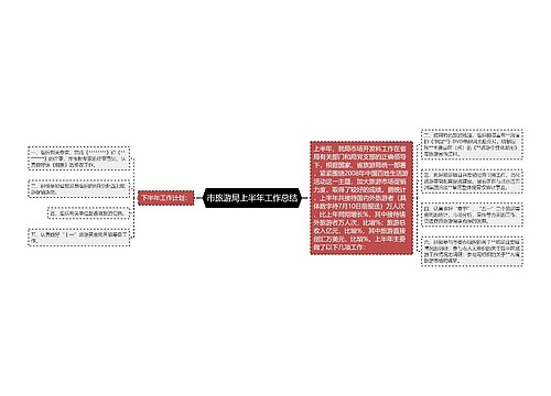 市旅游局上半年工作总结