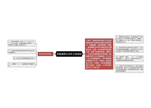 市旅游局上半年工作总结