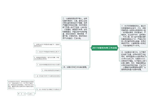 2011年财务年终工作总结