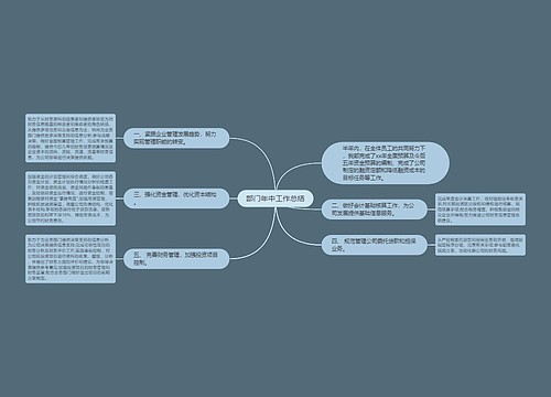 部门年中工作总结