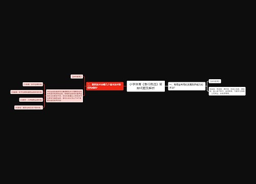 小学体育《急行跳远》答辩问题及解析