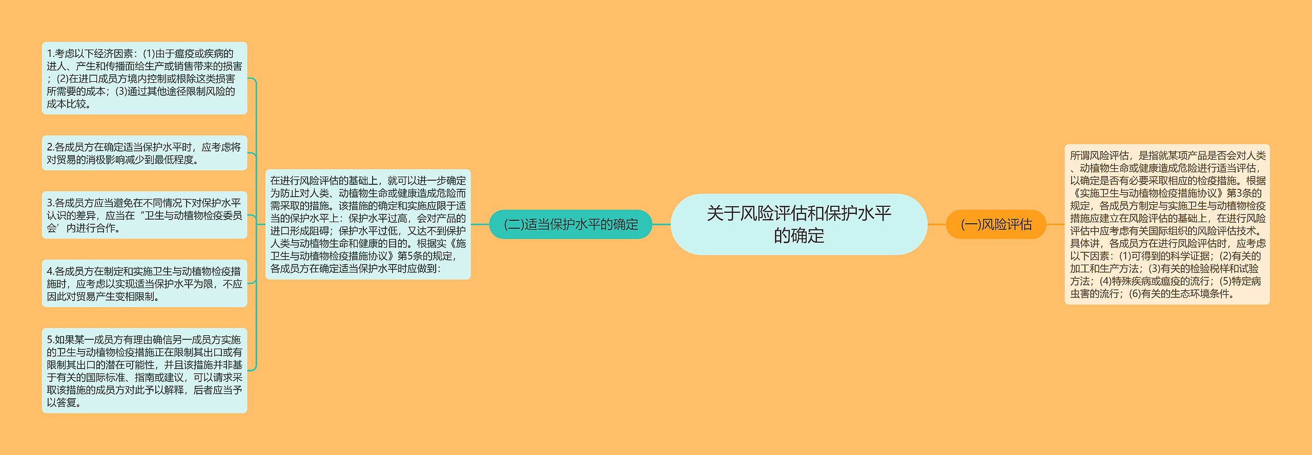 关于风险评估和保护水平的确定