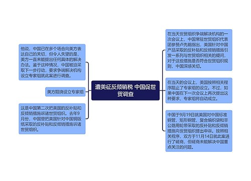 遭美征反倾销税 中国促世贸调查