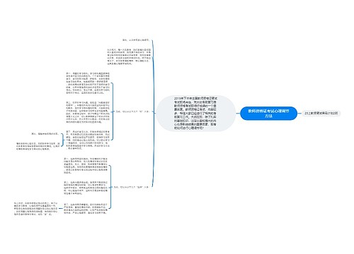 教师资格证考试心理调节方法