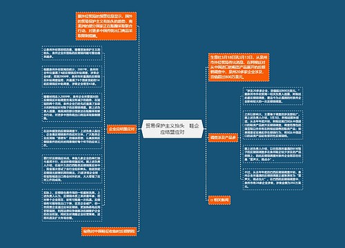 贸易保护主义抬头　鞋企应结盟应对